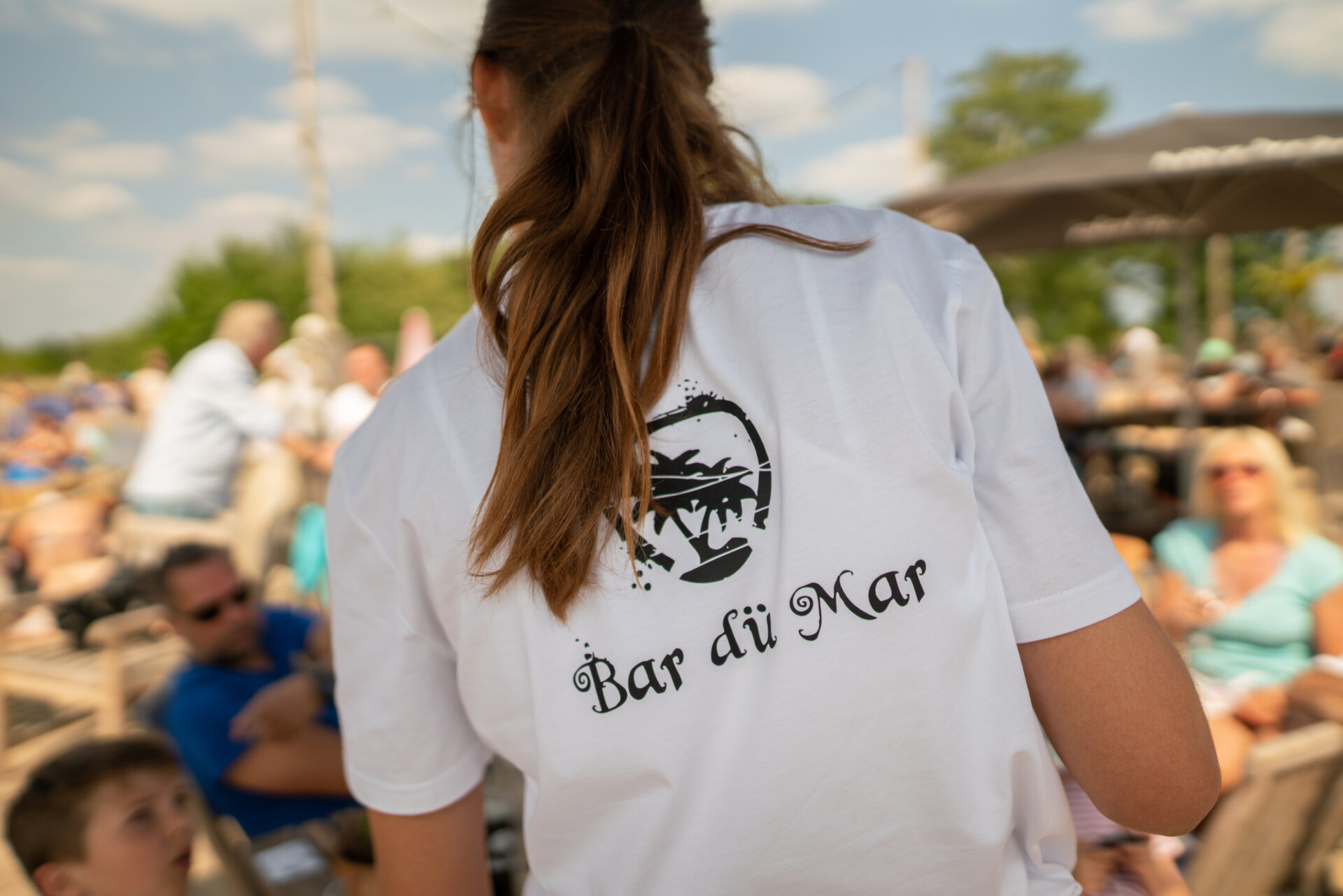 Arbeiten an der Bar dü Mar